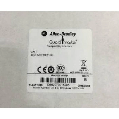 440T-MRPSE110C TRAPPED KEY SWITCH, ROTARY Allen Bradley 440T-MRPSE110C TRAPPED KEY SWITCH, ROTARY Allen Bradley