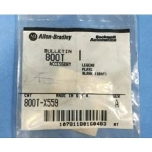 800T-X559 LEGEND PLATE Allen Bradley