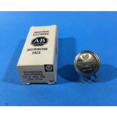 JAIL040S502UC POTENTIOMETER, 5 KOHM, 10 PERCENT Allen Bradley JAIL040S502UC POTENTIOMETER, 5 KOHM, 10 PERCENT Allen Bradley