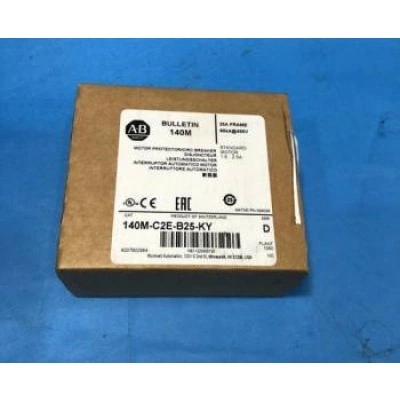 140M-C2E-B25-KY BREAKER, MOTOR PROTECTION Allen Bradley 140M-C2E-B25-KY BREAKER, MOTOR PROTECTION Allen Bradley